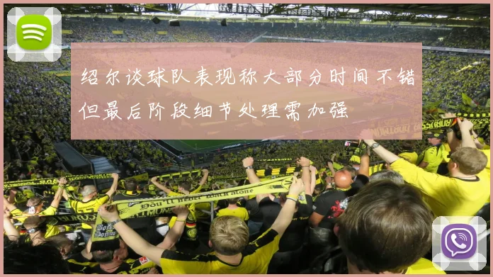 绍尔谈球队表现称大部分时间不错但最后阶段细节处理需加强